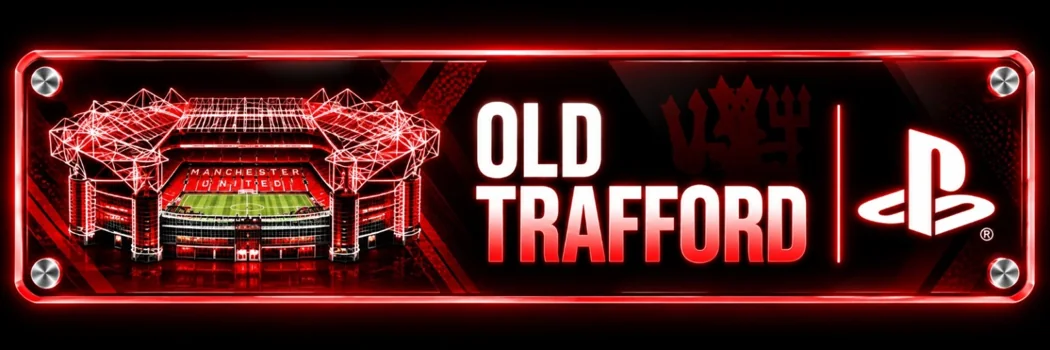 Old Trafford istasyon tabelası